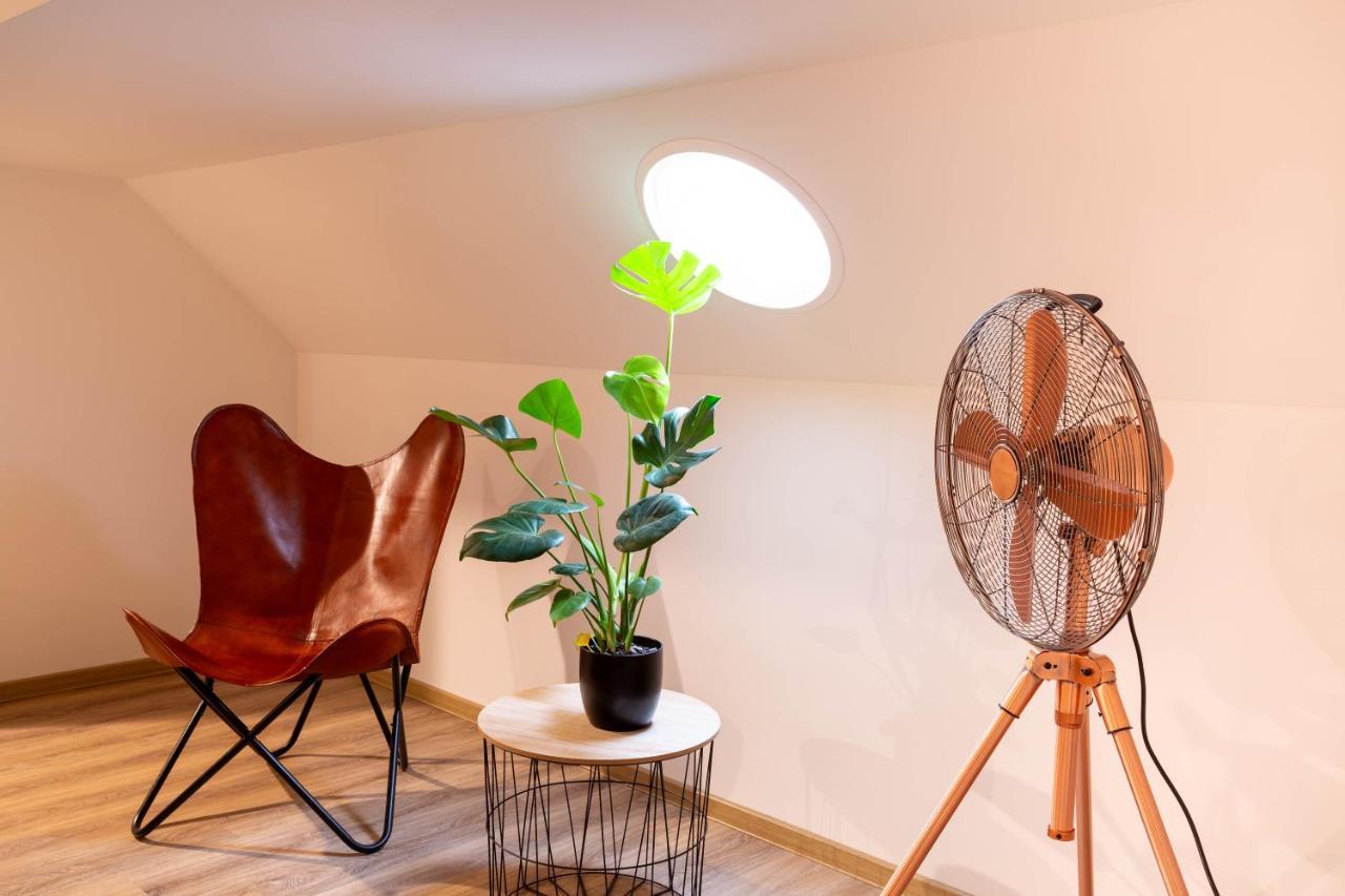 Soulscape Apartments Loft Zwickau Citycenter Mit Tg-Stellplatz, Magenta-Tv Und Klima Luaran gambar